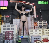 [HD] Giantess MIYURI How to enjoy a giantess [6M High-Quality]